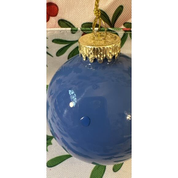 NBA Dallas Mavericks Vintage 1980 Glass Christmas Ball Ornament In Original Box - Picture 15 of 16
